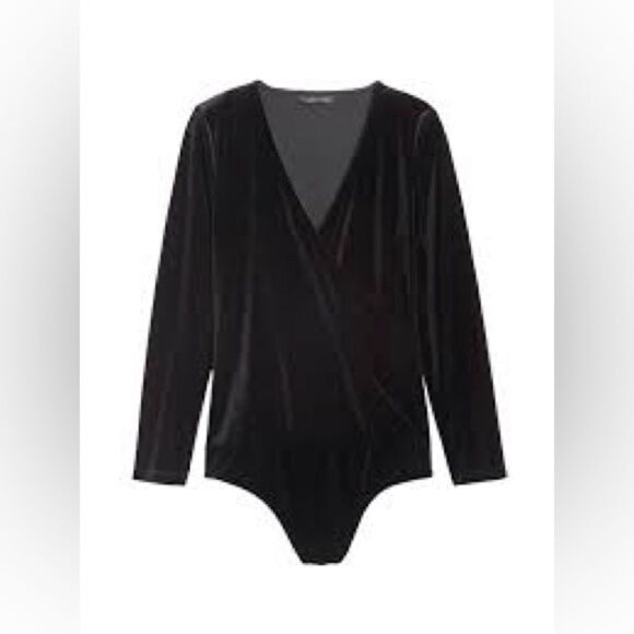Banana republic velvet bodysuit - Picture 3 of 12